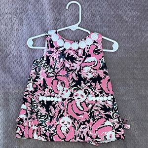 Lilly Pulitzer “Hangin with my Boo” infant shift